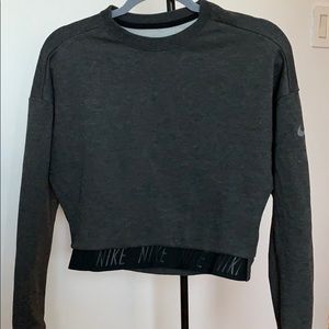 Nike crop top sweater